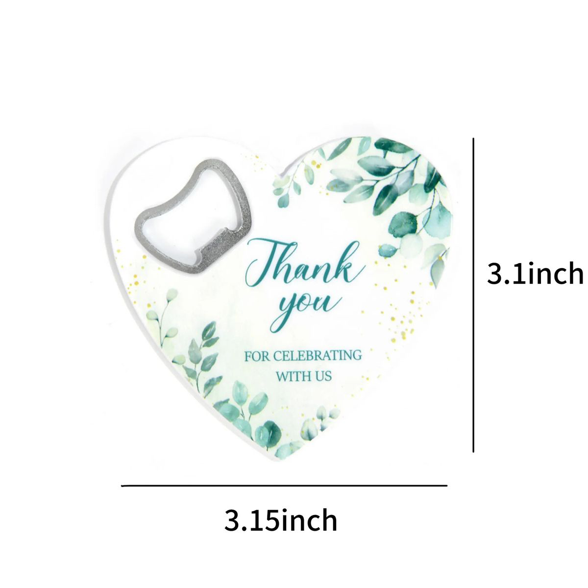 Lightweight Heart Bottle Opener for Daily Use 2