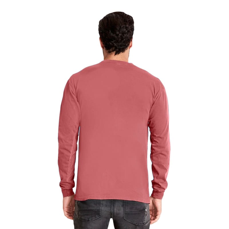 Next Level Apparel Adult Inspired Dye Long-Sleeve Crew 1