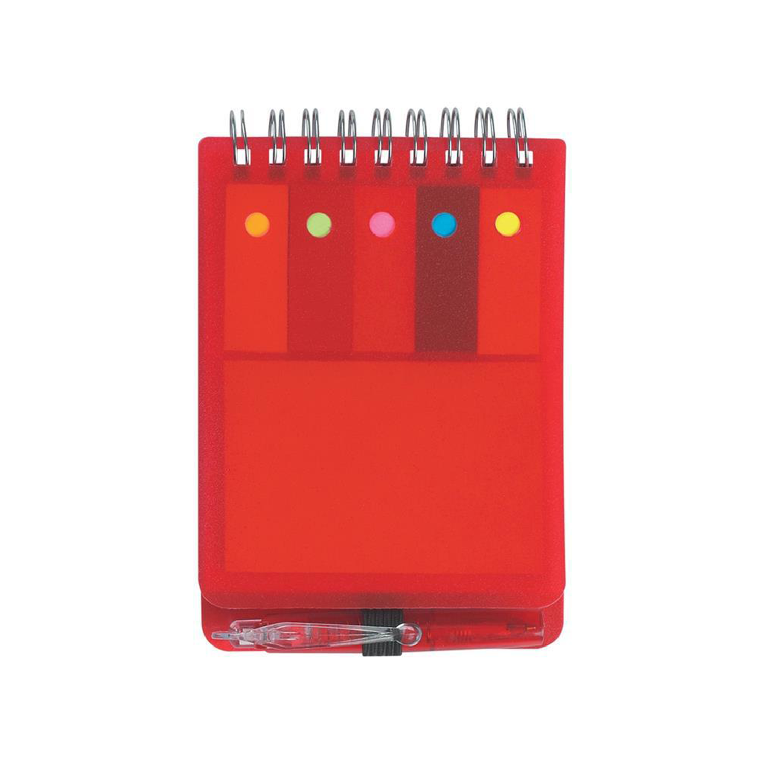 Spiral Jotter With Sticky Notes, Flags & Pen 5