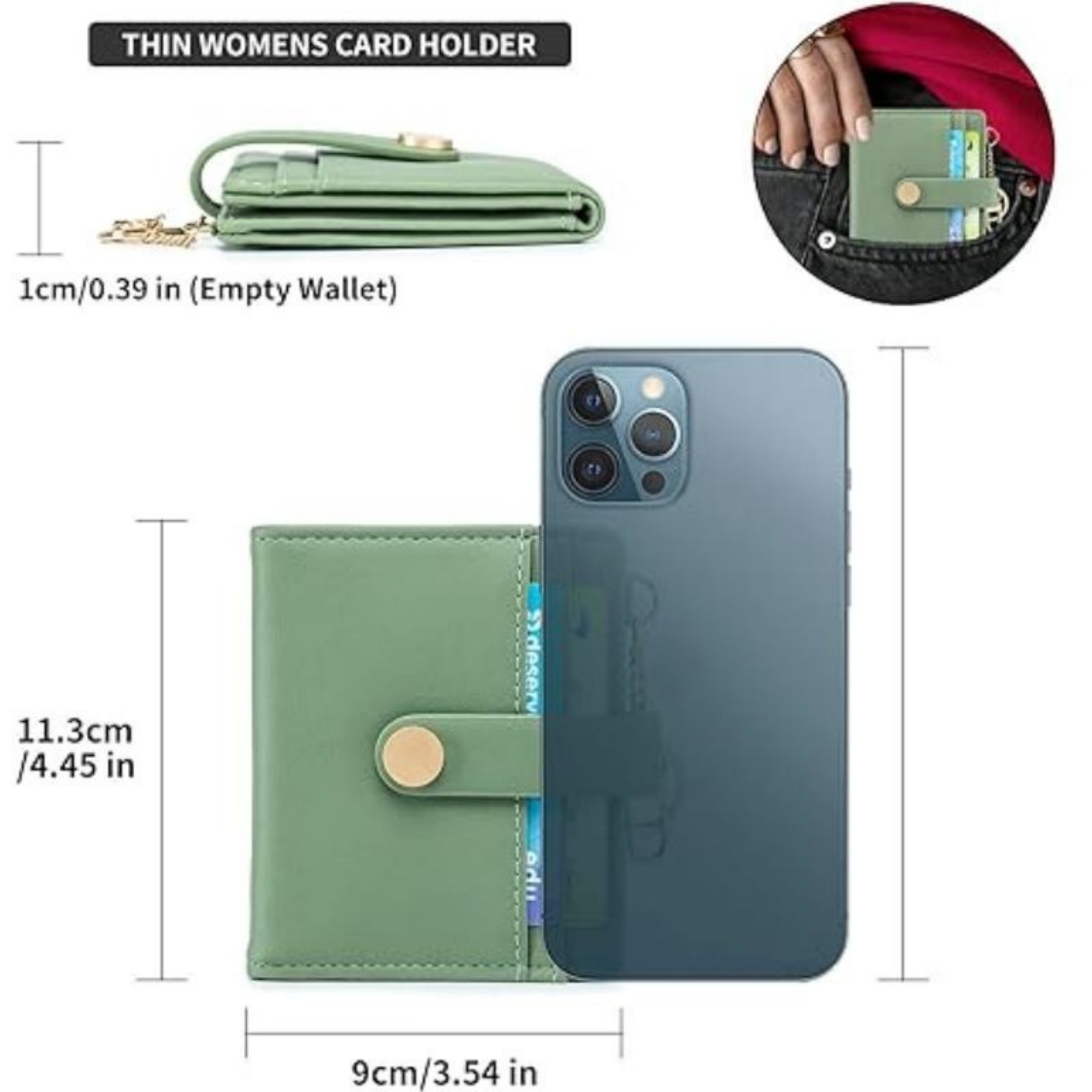 RFID Blocking Bifold Credit Card Holder 2
