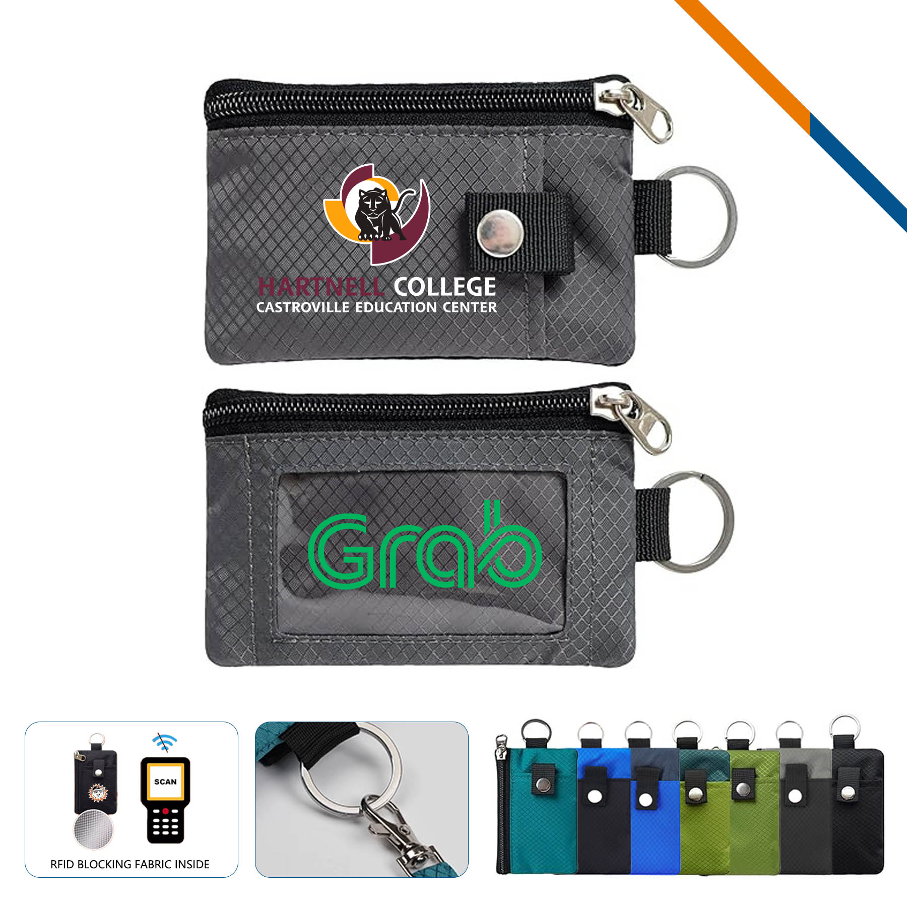 Safesling RFID Blocking ID Coin Purse 10