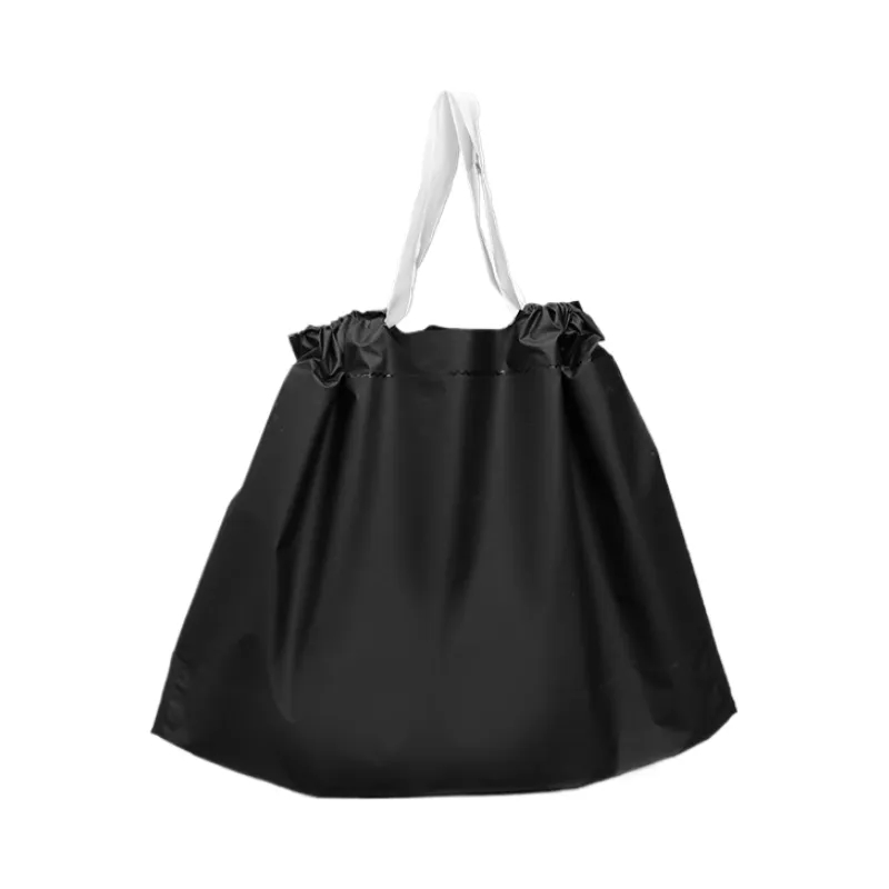 Plastic Water Proof Drawstring Bag 1