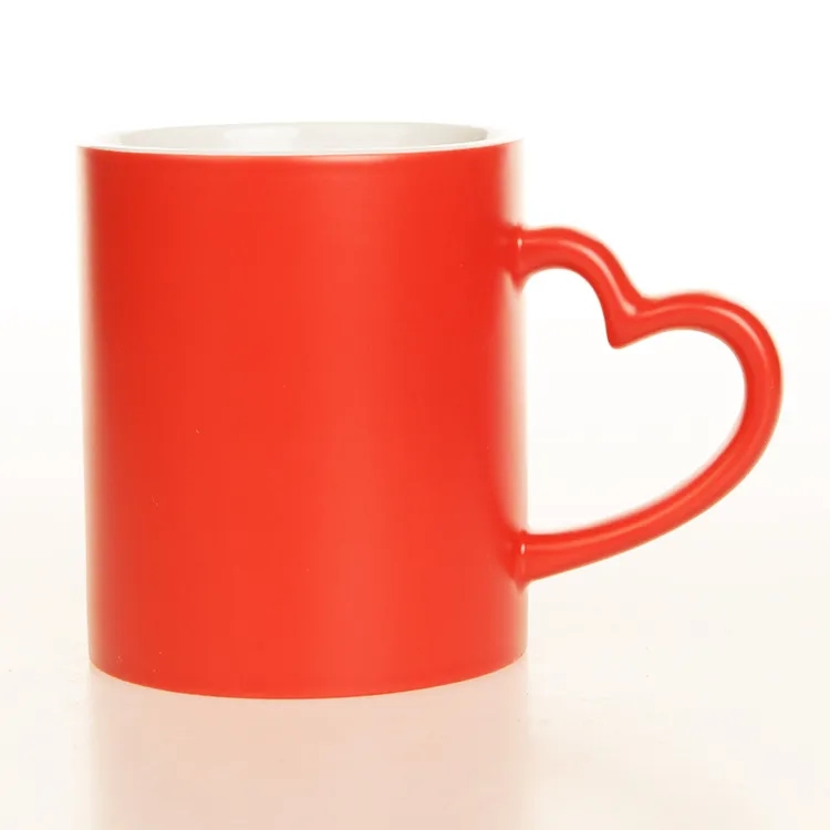 11 oz Ceramic Sublimation Coffee Mug Magic Color Changing 5