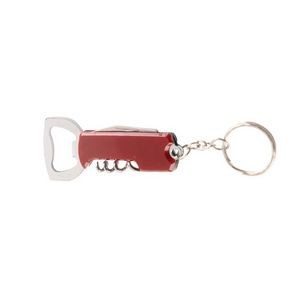 Versatile Multifunction Steel Bottle Opener With Key Ring 5