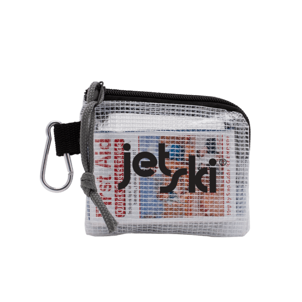 Outdoor Safety & First Aid Kit in a Zippered Clear Nylon Bag 7