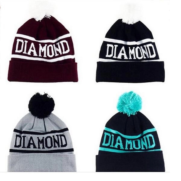 100% Acrylic Knitted Beanie Hat Cap 1