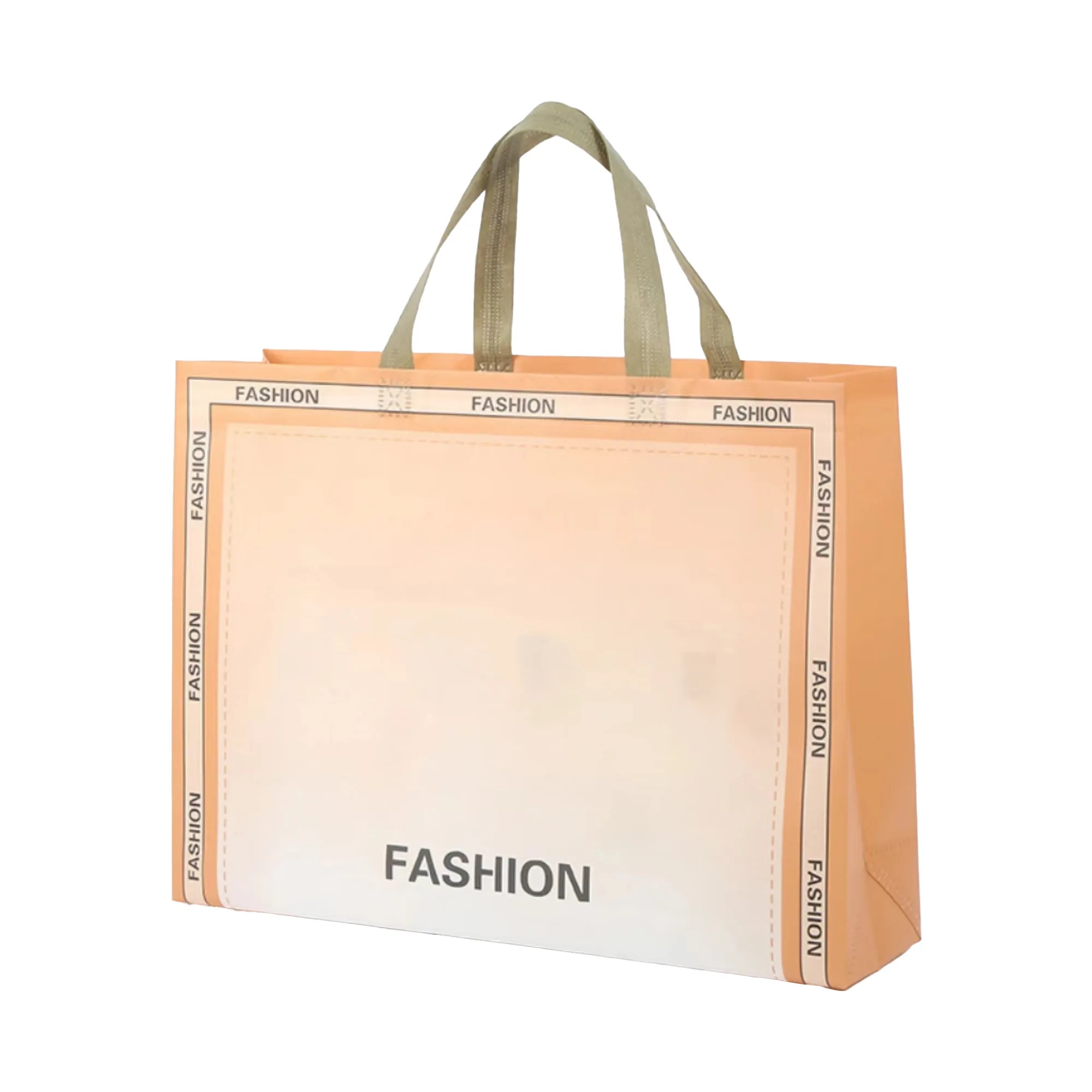 Gradient Color Laminated Non-Woven Tote 5