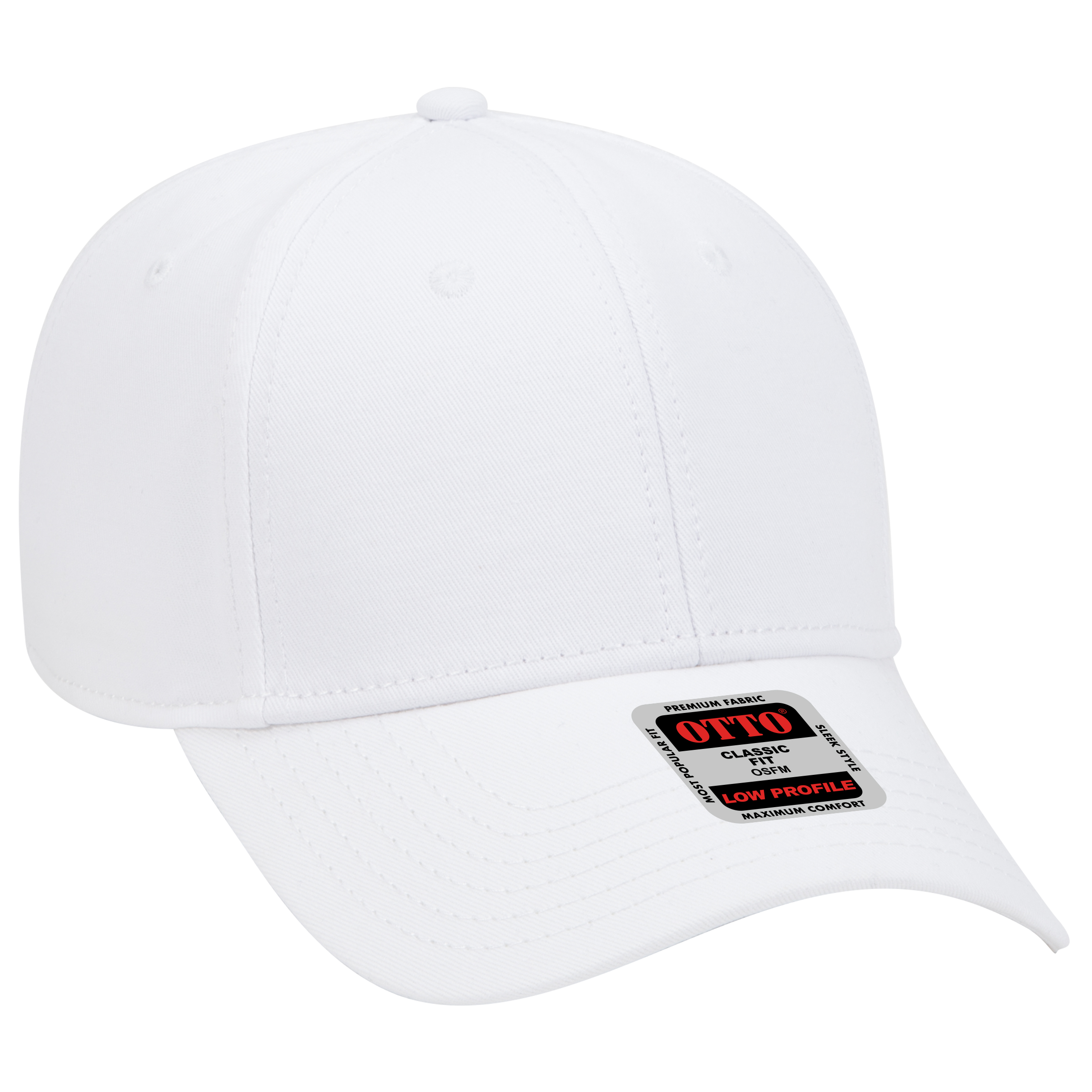 OTTO CAP® 6 Panel Low Profile Baseball Cap 24