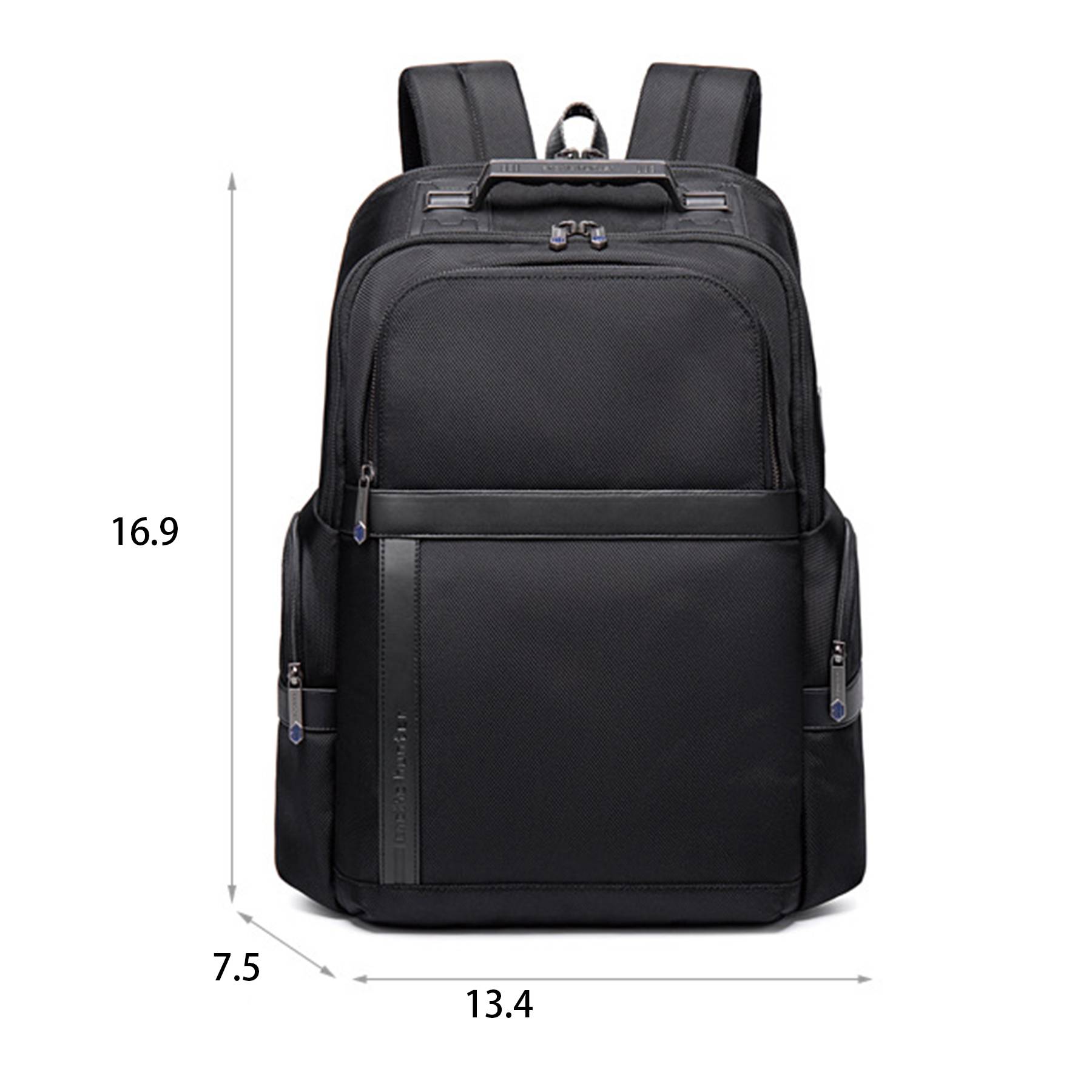 Polyester Multicolor Backpack with USB ChargerPort 4