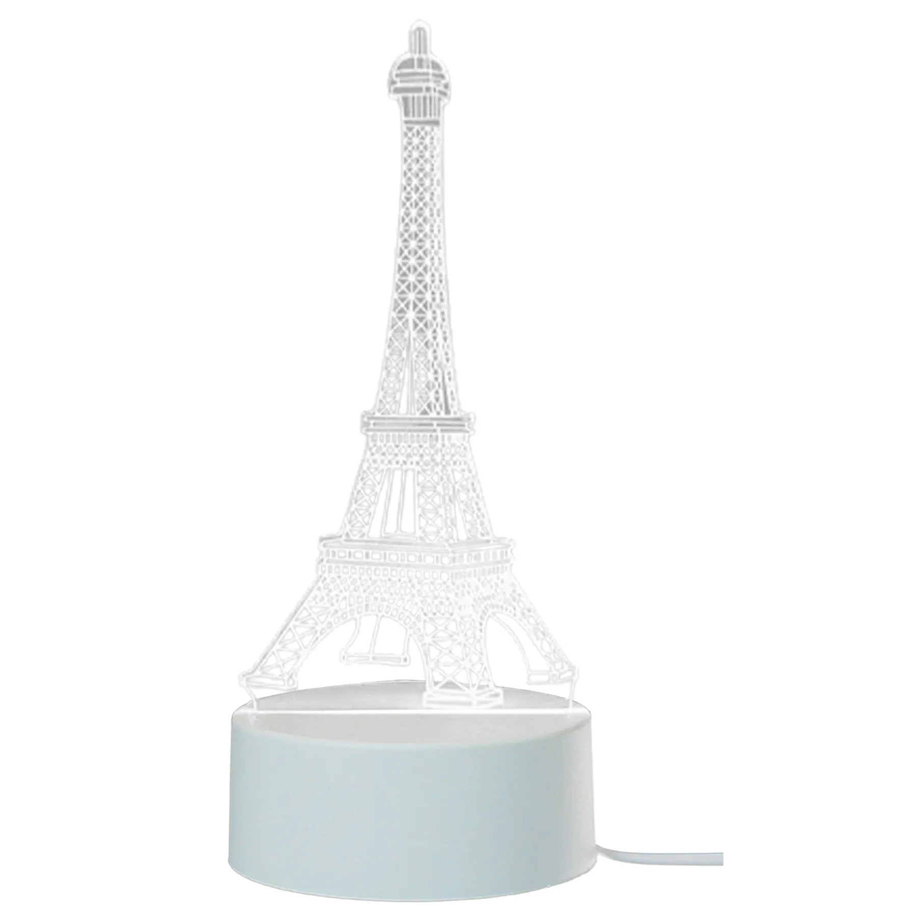 Eiffel Tower Series Acrylic Led Nightlight 2