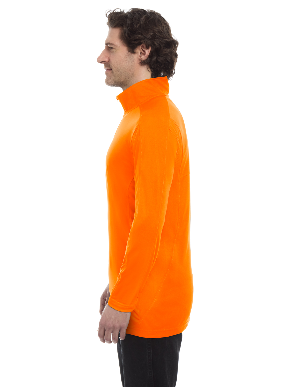 Blue Generation - Men's Pocketless 1/4-Zip Long Sleeve Pullover 17