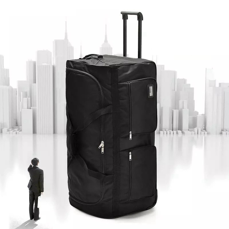 32-40 Inch Large Capacity Travel Rolling Duffel Bag 6