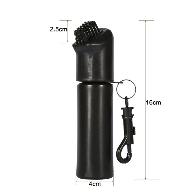 Plastic Golf Ball Cleaning Brush w/ Water Bottle 8