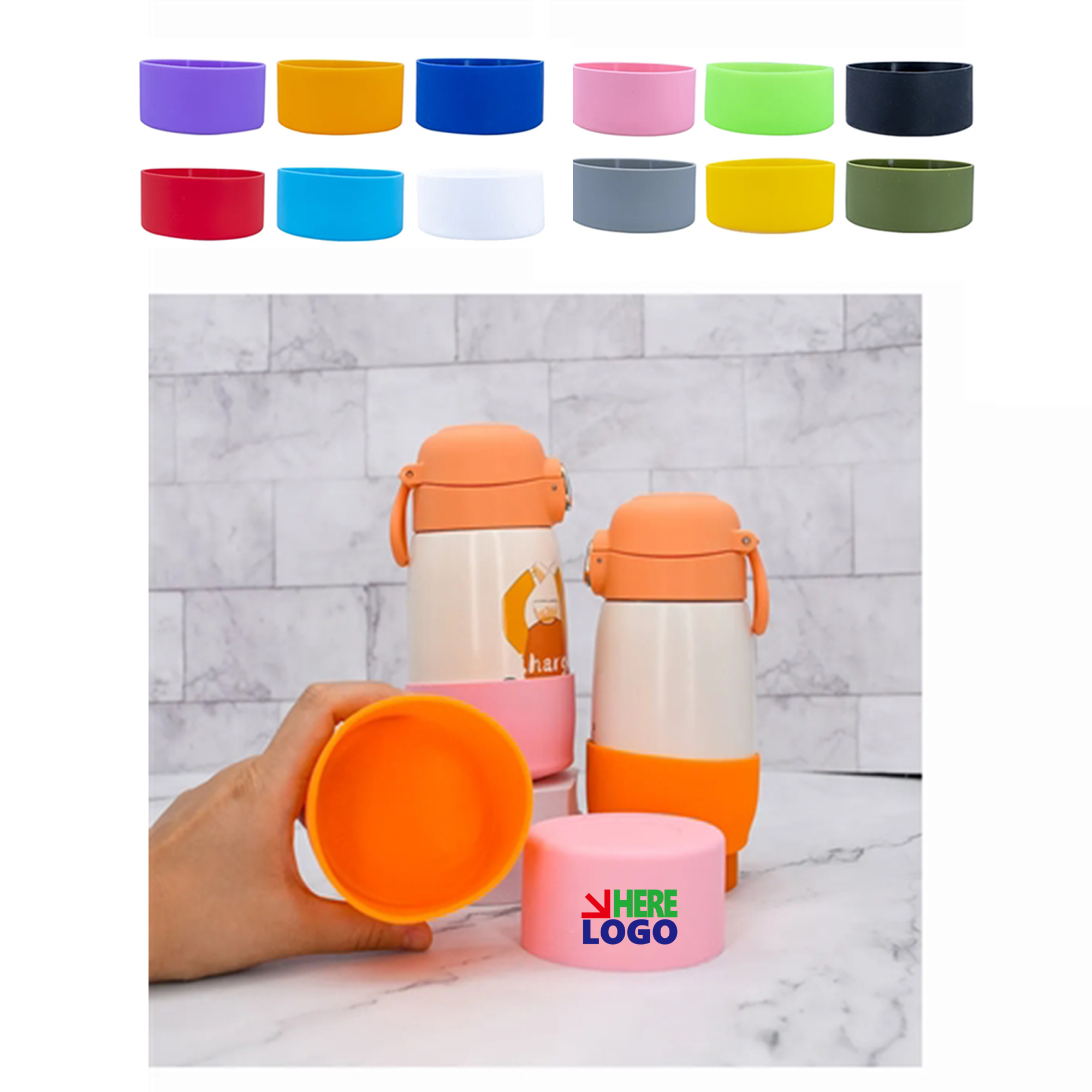 Practical Silicone Insulation Cup Sleeve 3