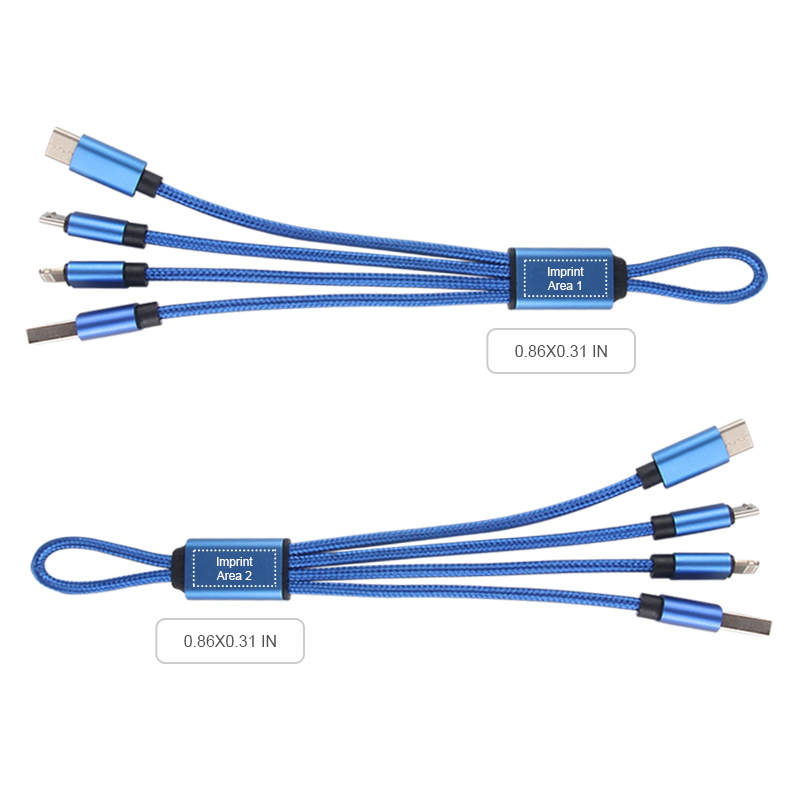 4-in-1 Nylon Charging Cable 3