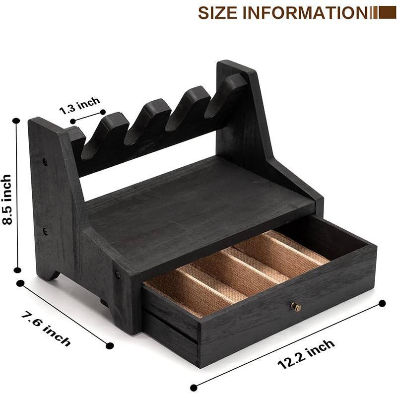 Wood Rack Holder for Gun Cabinet Accessories 10
