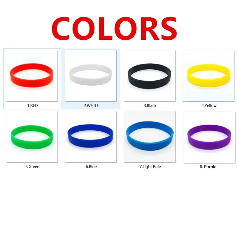 Customized Silicone Bracelet 4