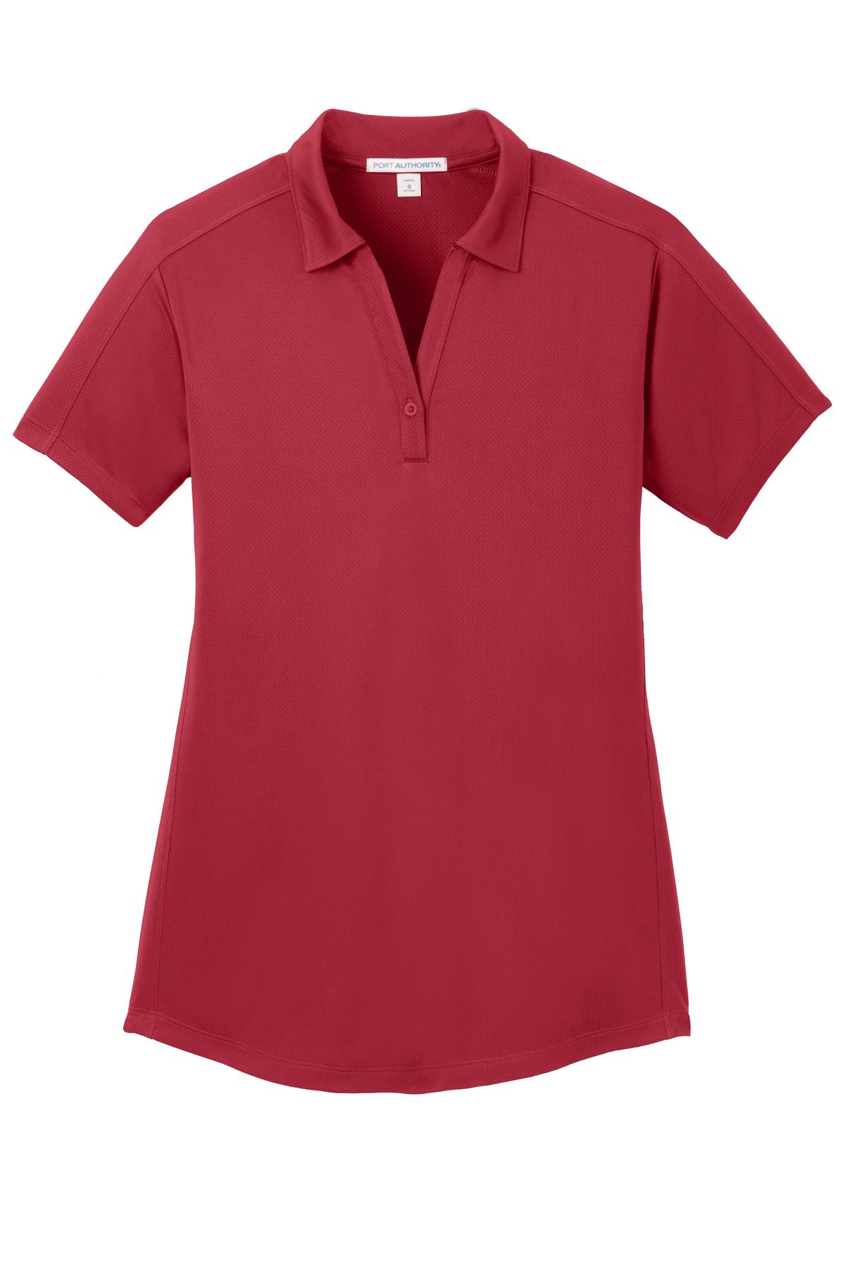 Port Authority Women's Diamond Jacquard Polo. L569 29