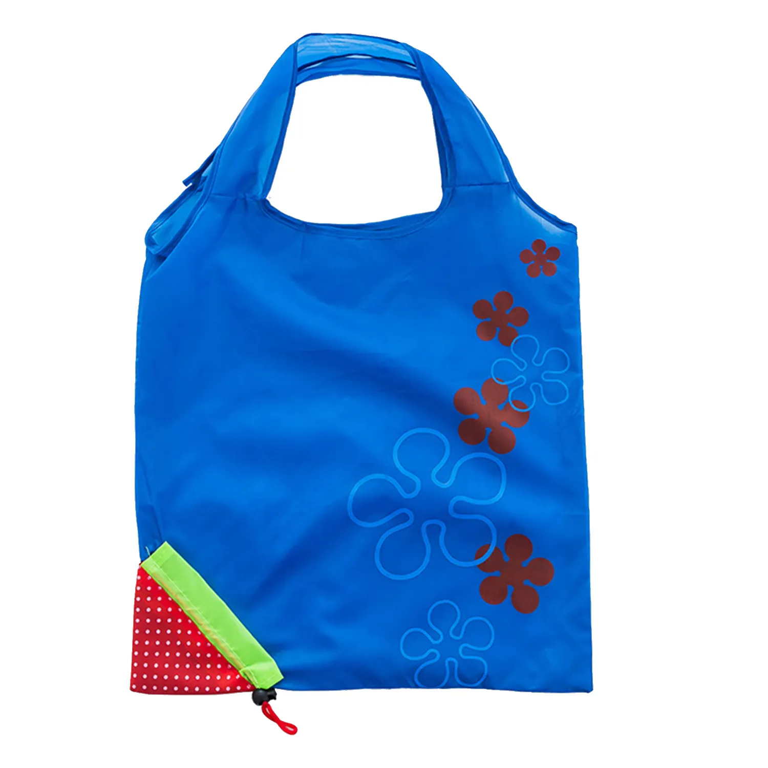 Compact Strawberry Scrunch Tote, Fruit Folds Shopping Bag 17