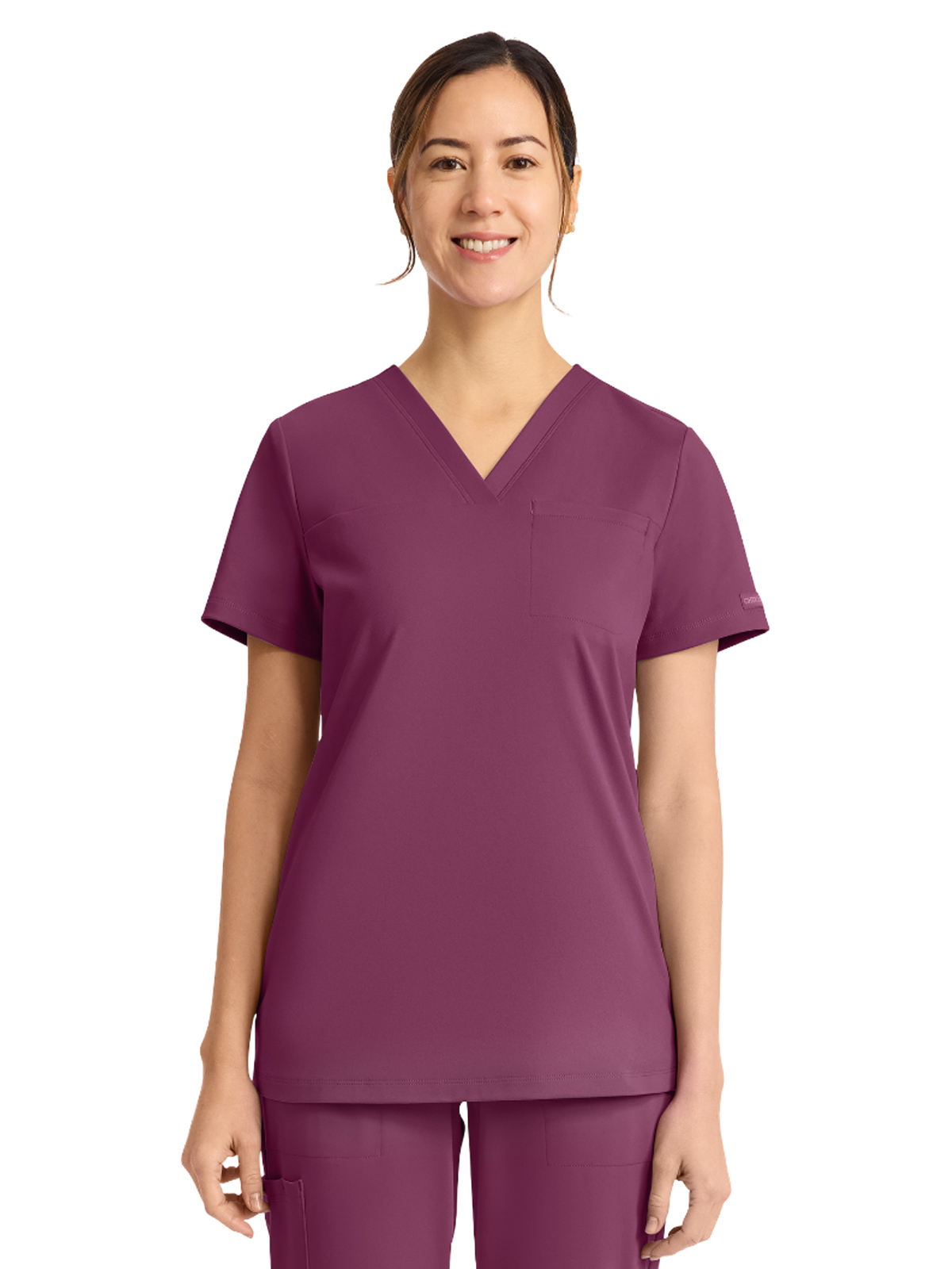 Cherokee - Achieve - Women's 1-Pocket V-Neck Top 15