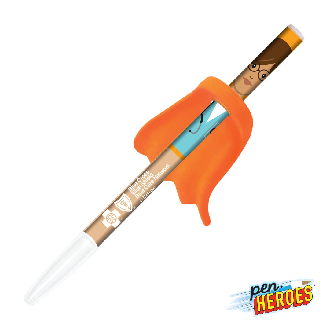 Pen Heroes™ Healthcare Series Female w/Cape Pen 4