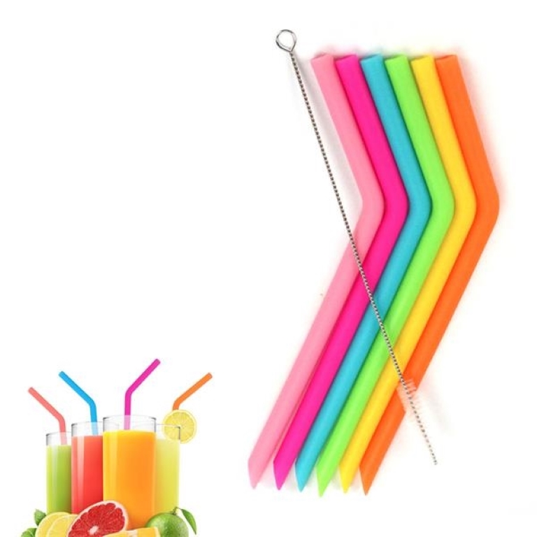 Reusable Silicone Straw 1