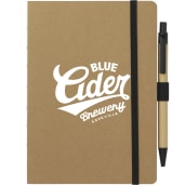 FSC® Recycled 5" x 7" Notebook and Pen Set 31