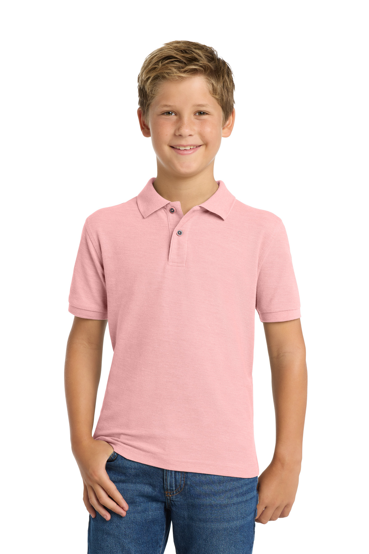 Port Authority Youth Silk Touch Polo. Y500 51
