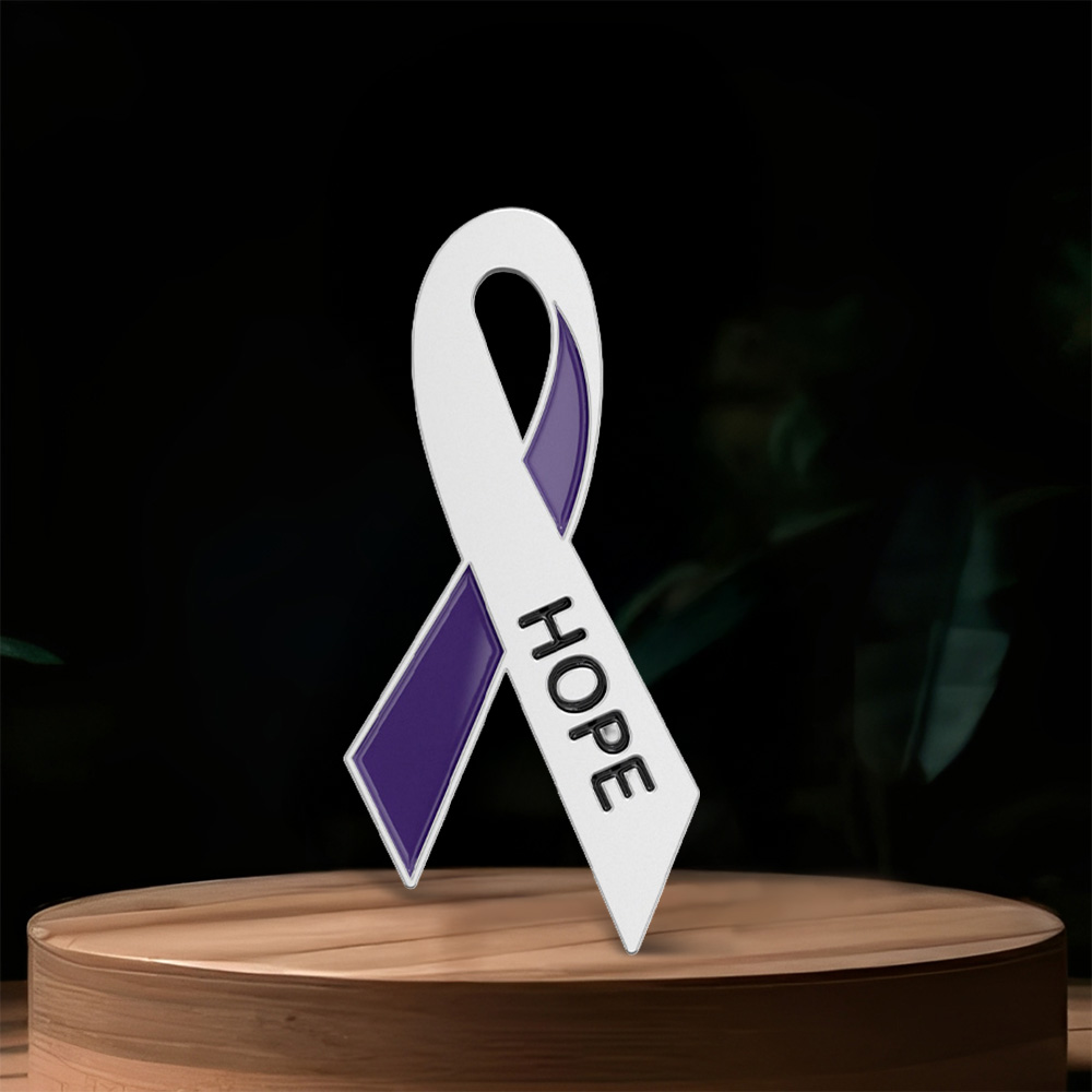 Stock Awareness Ribbon Lapel Pins