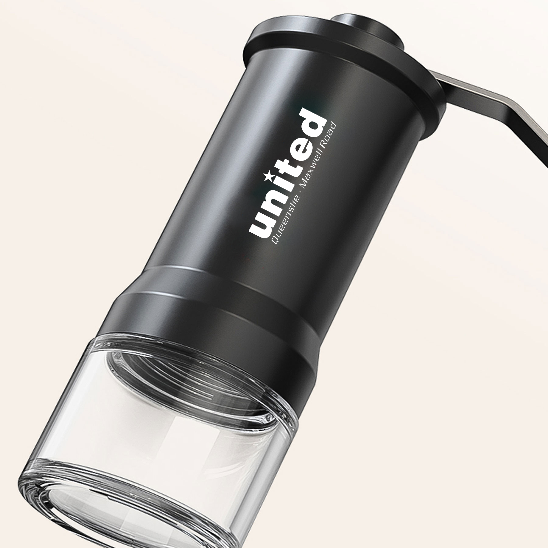 CafePro Manual Coffee Grinder - Adjustable Ceramic Burr 6