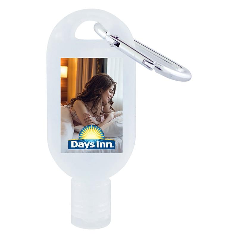 1 oz. Hand Sanitizer Gel w/ Carabiner 2