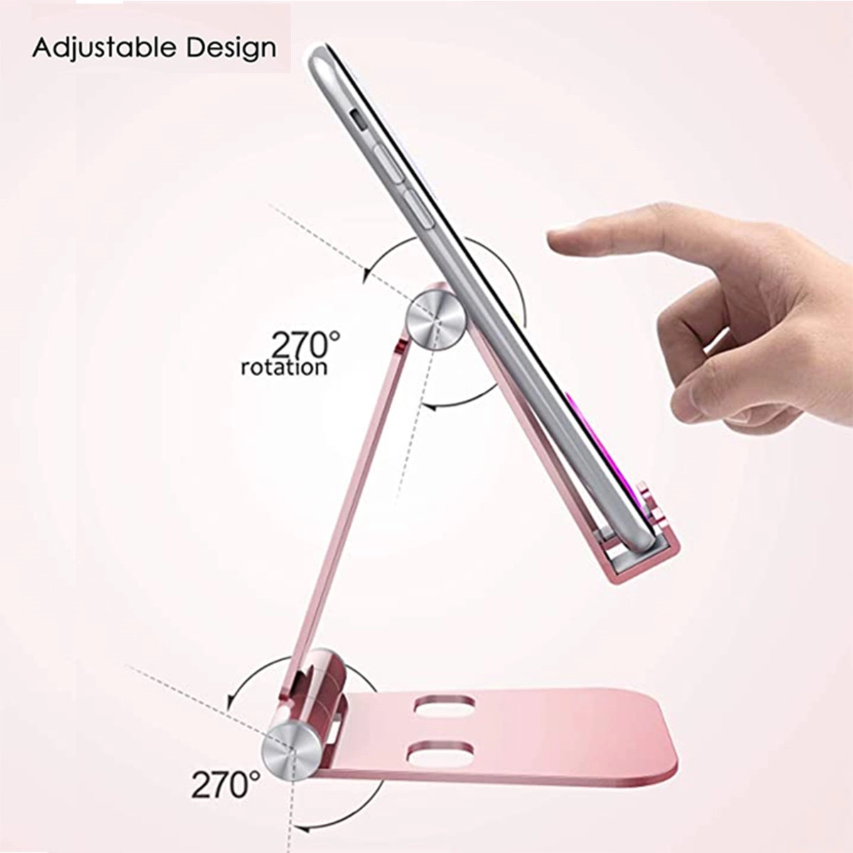 Foldable Cell Phone Holder Stand, 4
