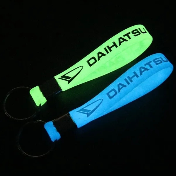 Glow in the Dark Wristband Keychain 1
