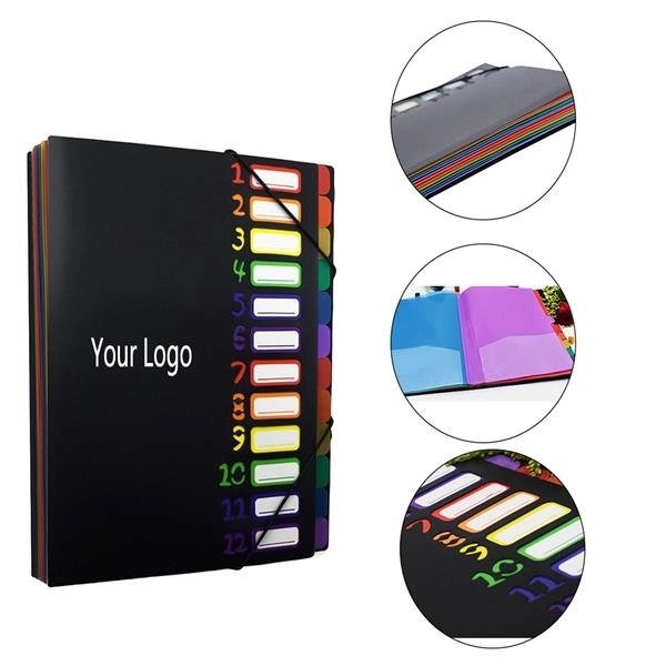 Multi Pocket A4 Expanding File Folders 3