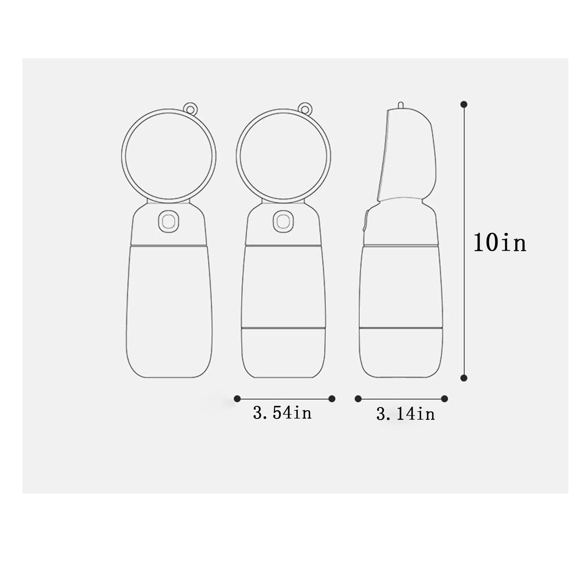 Portable Dog Water Bottle 4