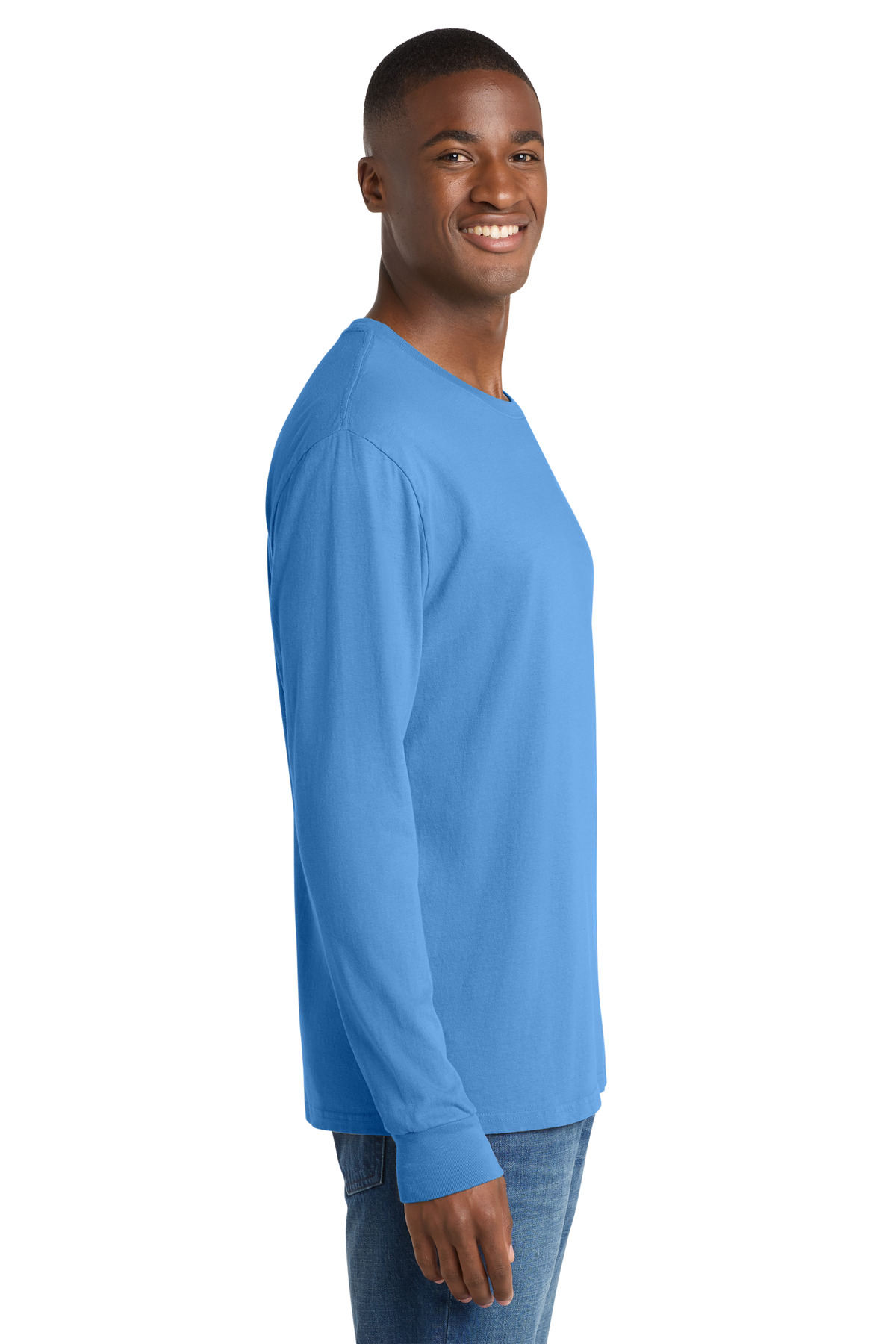 Port & Co Beach Wash Garment-Dyed Long Sleeve Tee PC099LS 102