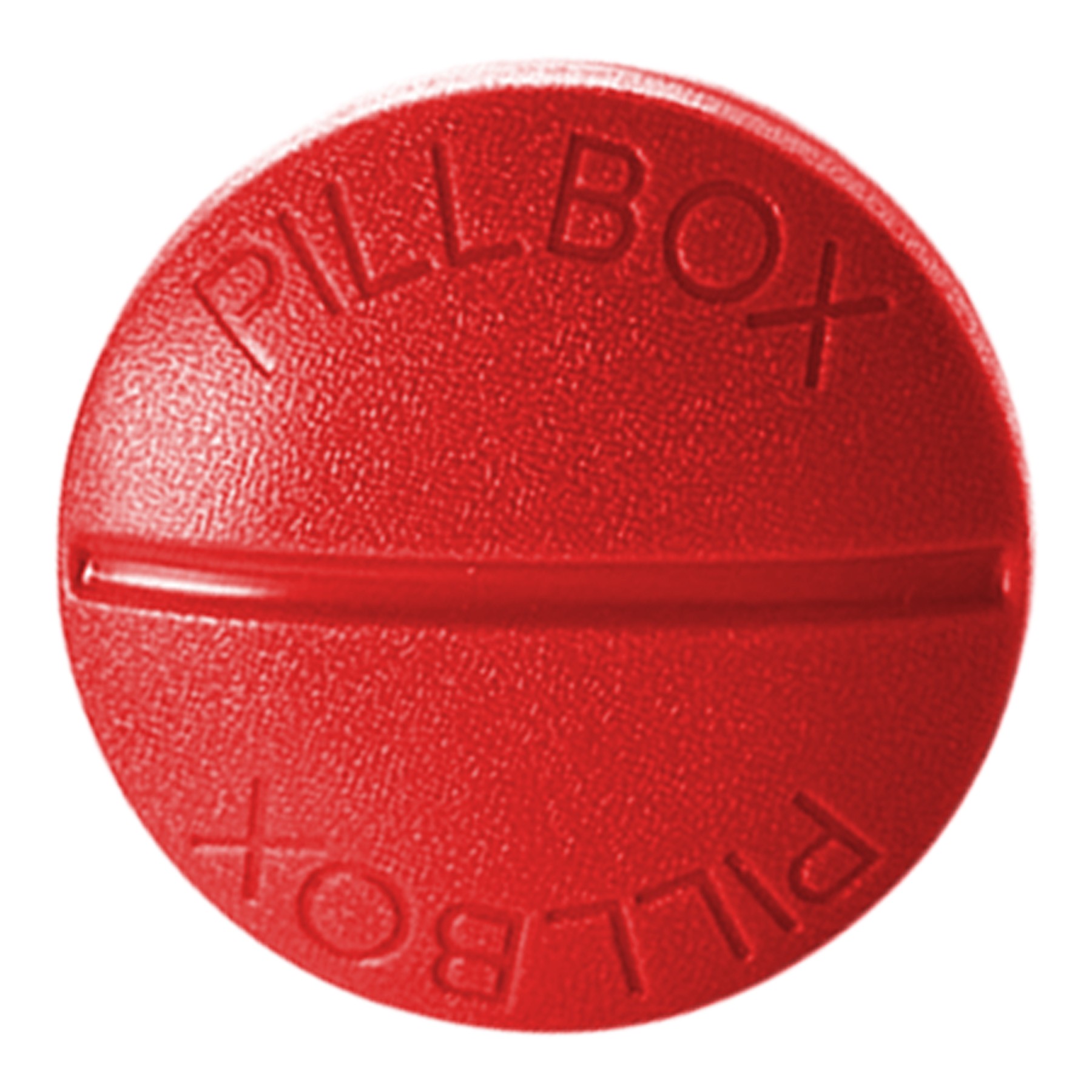 Round Four-Compartment Pillbox 6