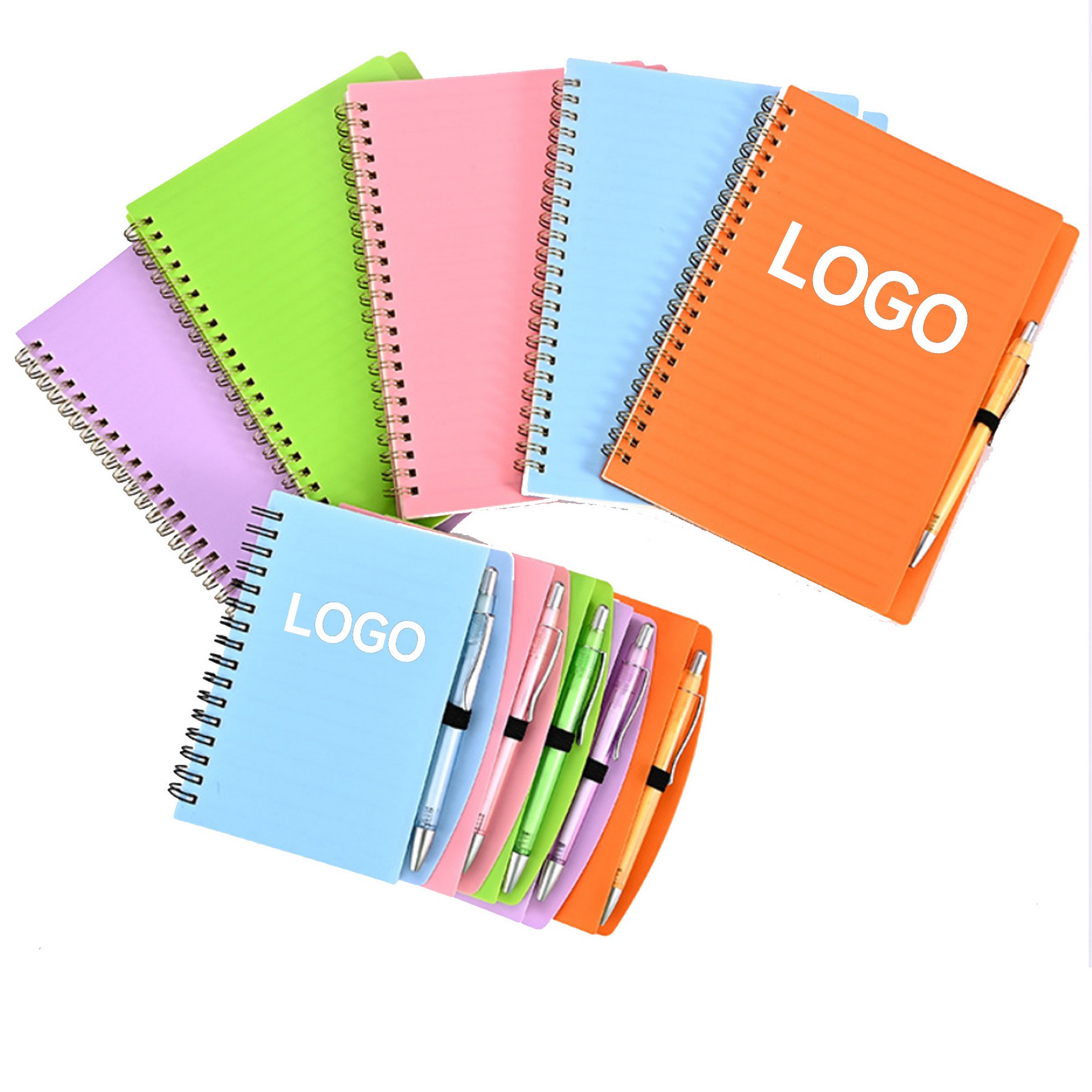 A5 Coil Notebook With Pen 1