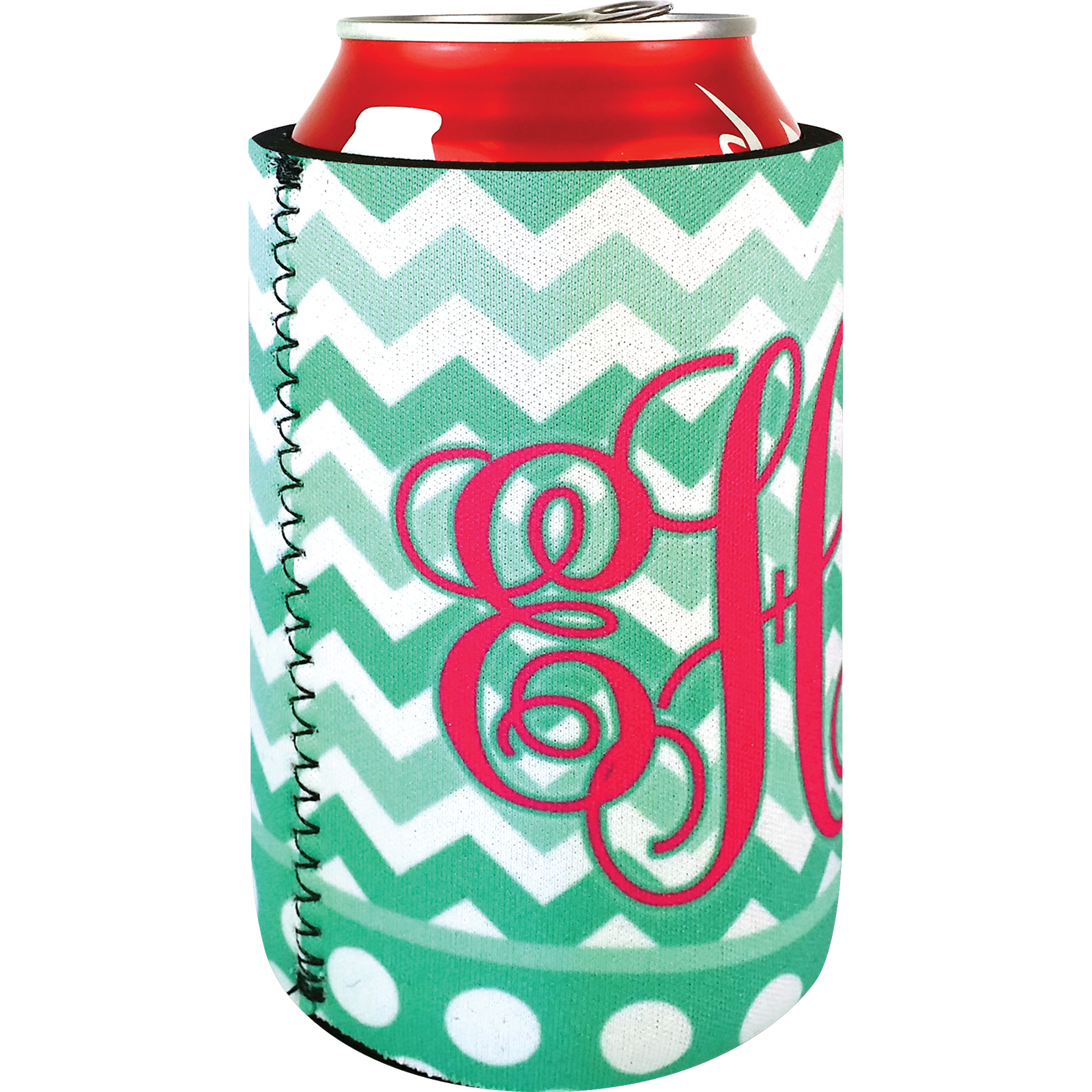 Full Color Neoprene Collapsible Can Cooler 1
