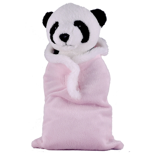 Soft Plush Panda in Baby Sleep Bag Stuffed Animal