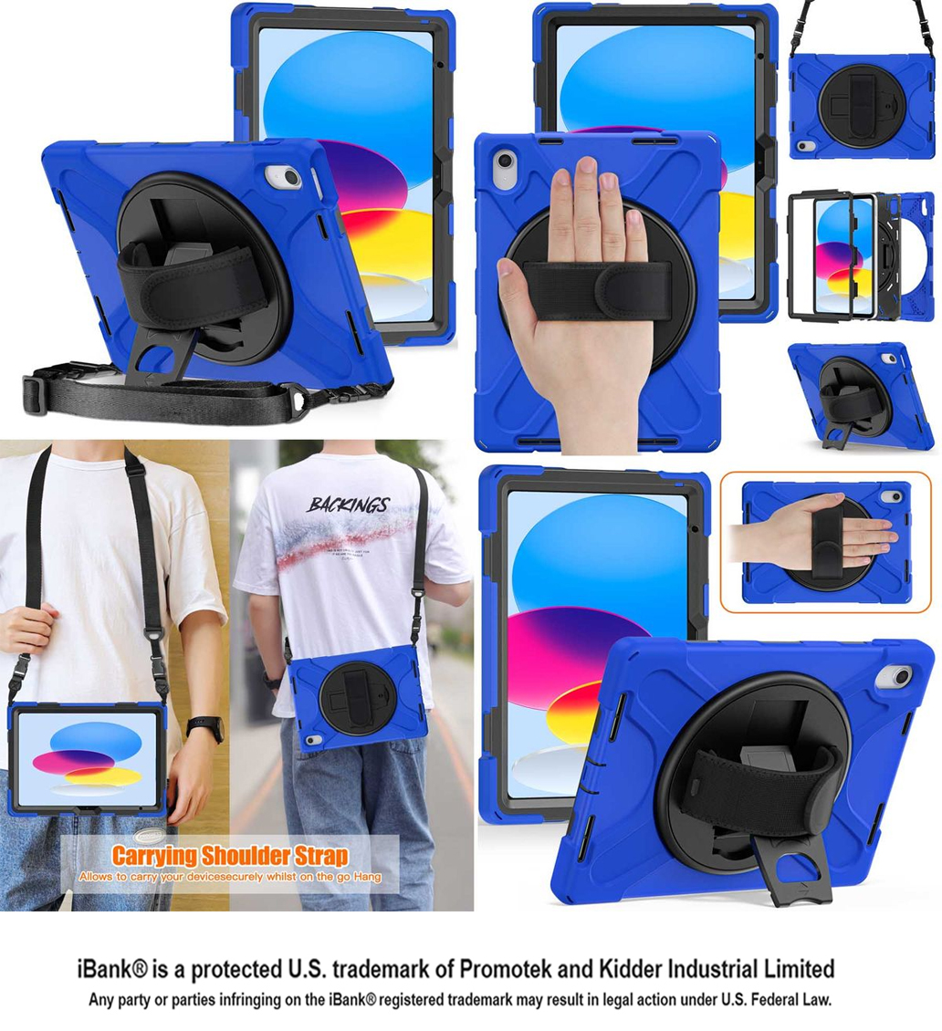 iBank ® iPad 10.2" Shockproof Case compatible with 9th/8th/7th 2021-2019 3