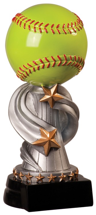 Softball Encore Resin Award 7" 2