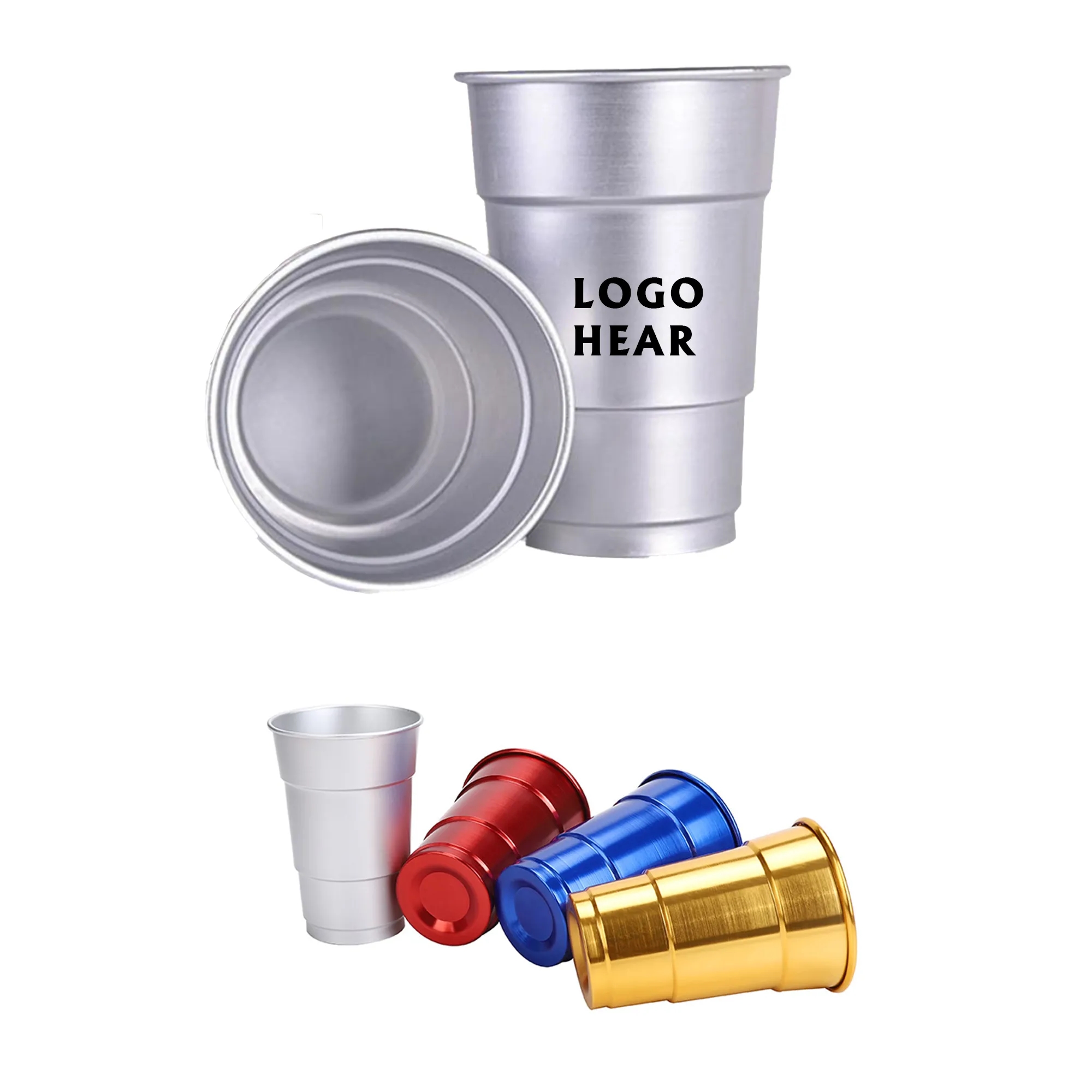 MOQ50 17 OZ. Food Grade Aluminum Cup 1