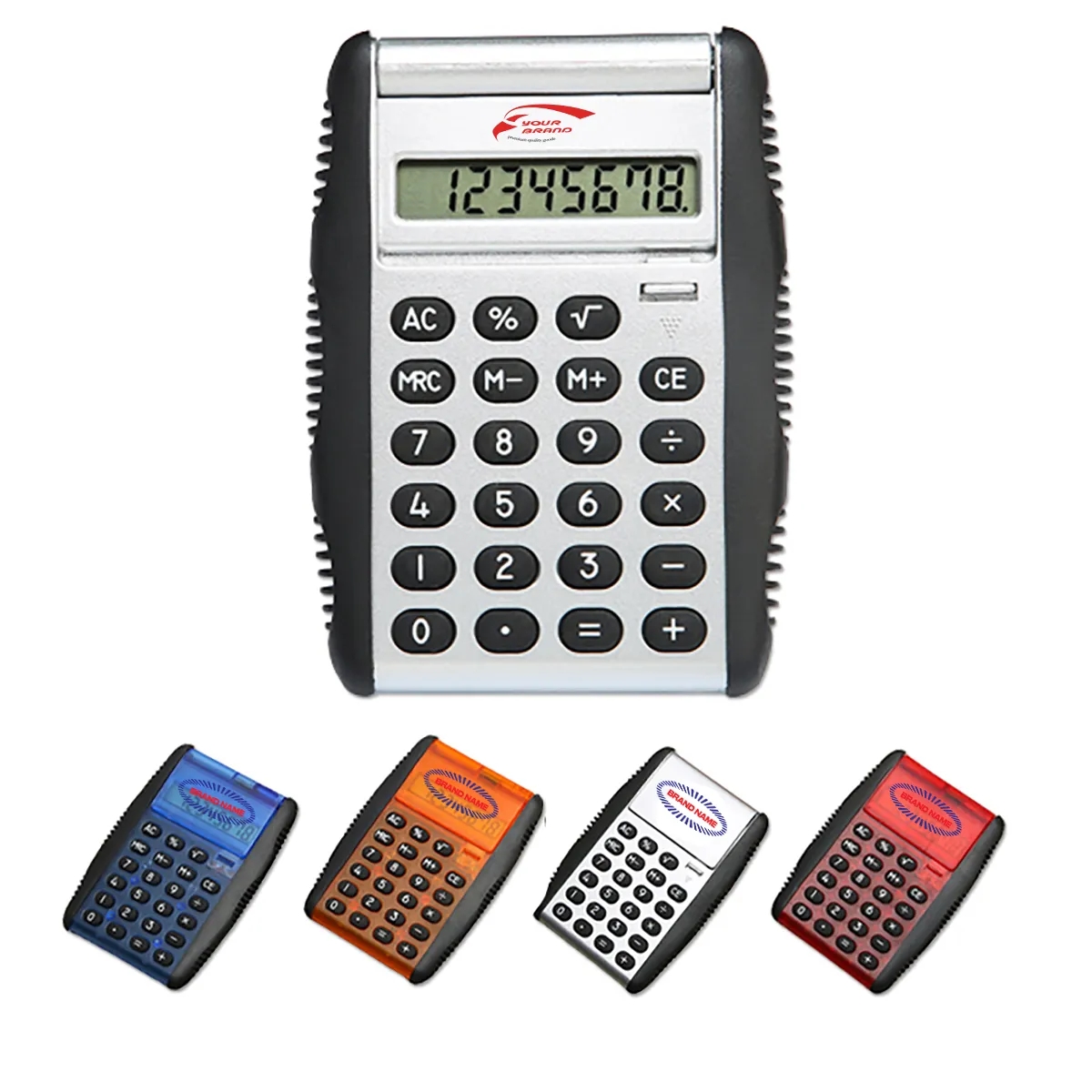 Multifunctional Comfort Grip Palm Size Electronic Calculator 2