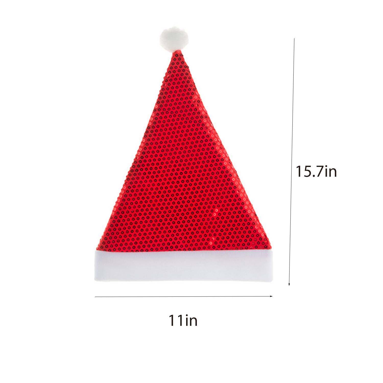 Sequin Santa Hat 3
