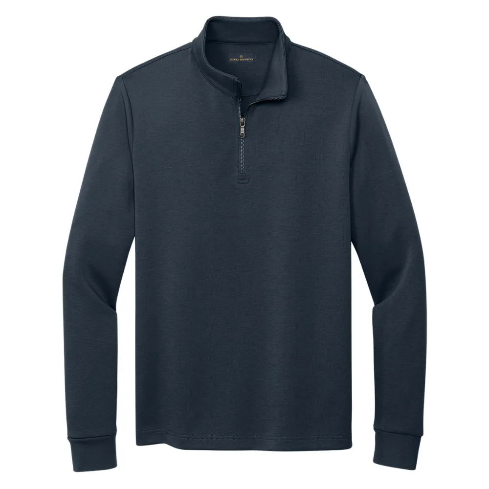 Brooks Brothers(R) Double-Knit 1/4-Zip, custom hoodie or sweatshirt with logo imprint 2