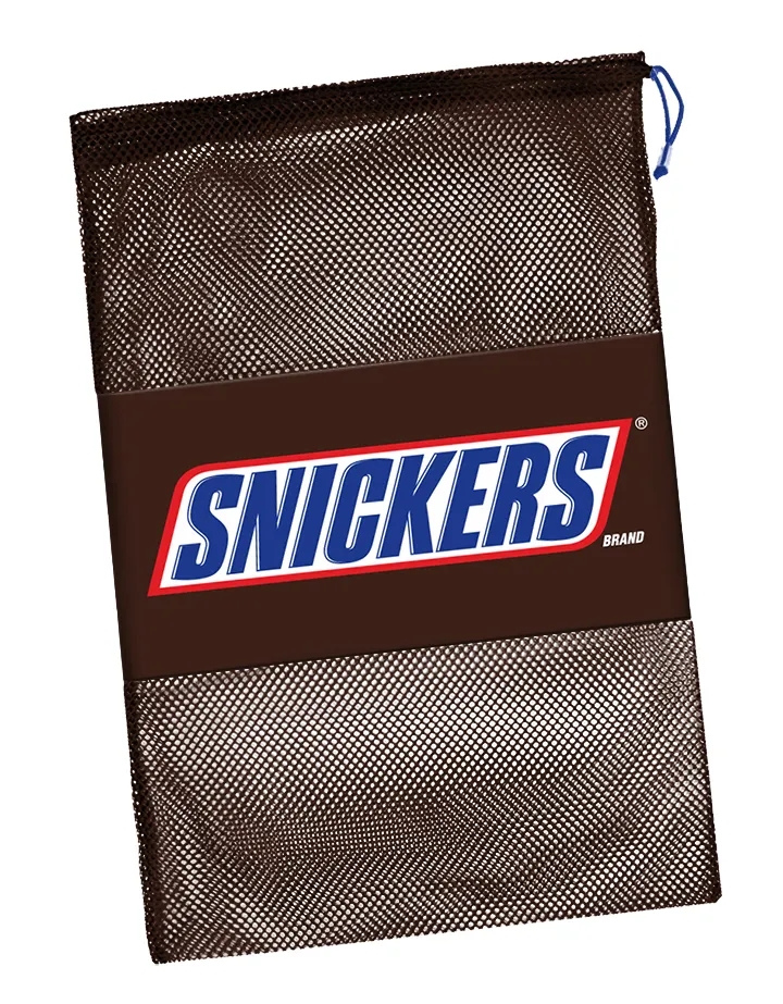 Mesh Laundry Bag With Panel 5