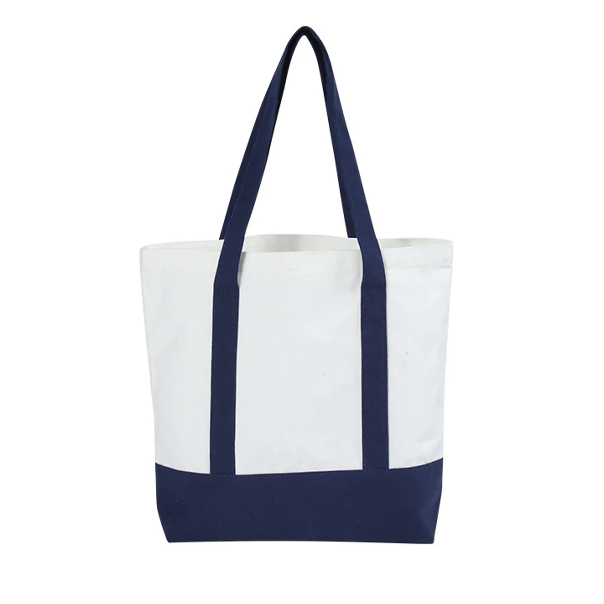 Canvas Shoulder Tote Bags, custom tote bag with logo imprint 1