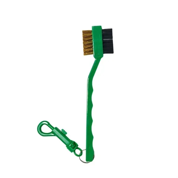 Golf Club Cleaning Brush - Double-Sided Copper Bristles 6