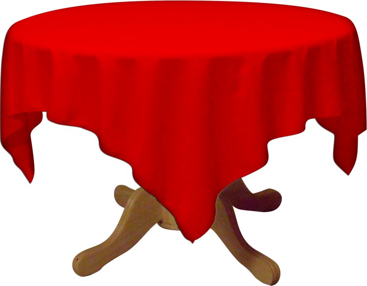 Blank Draped 36 in. Table Throw